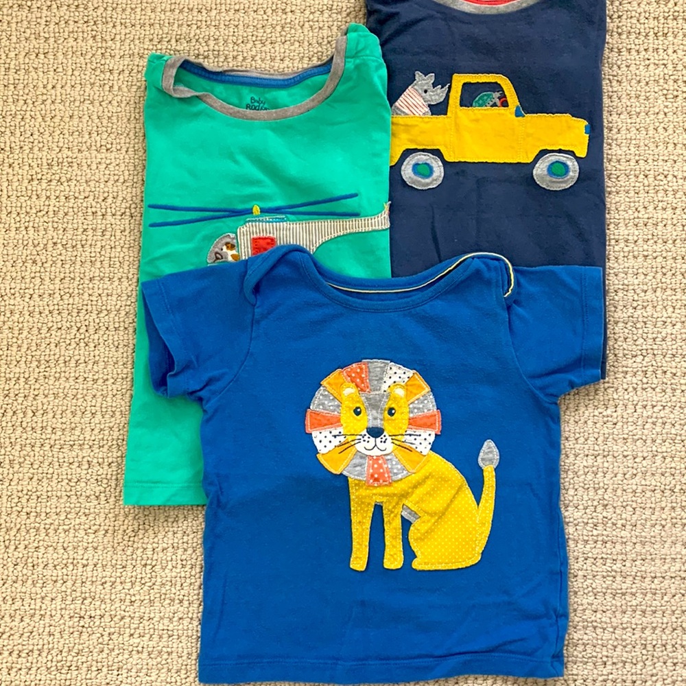 3 Baby Boden T-Shirts Soze 2-3/ 3-4T
